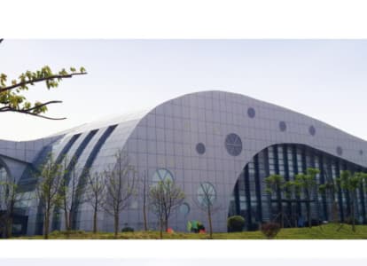 白城会议中心外景网架工程